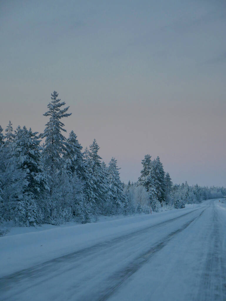 Conduire en Finlande en hiver
