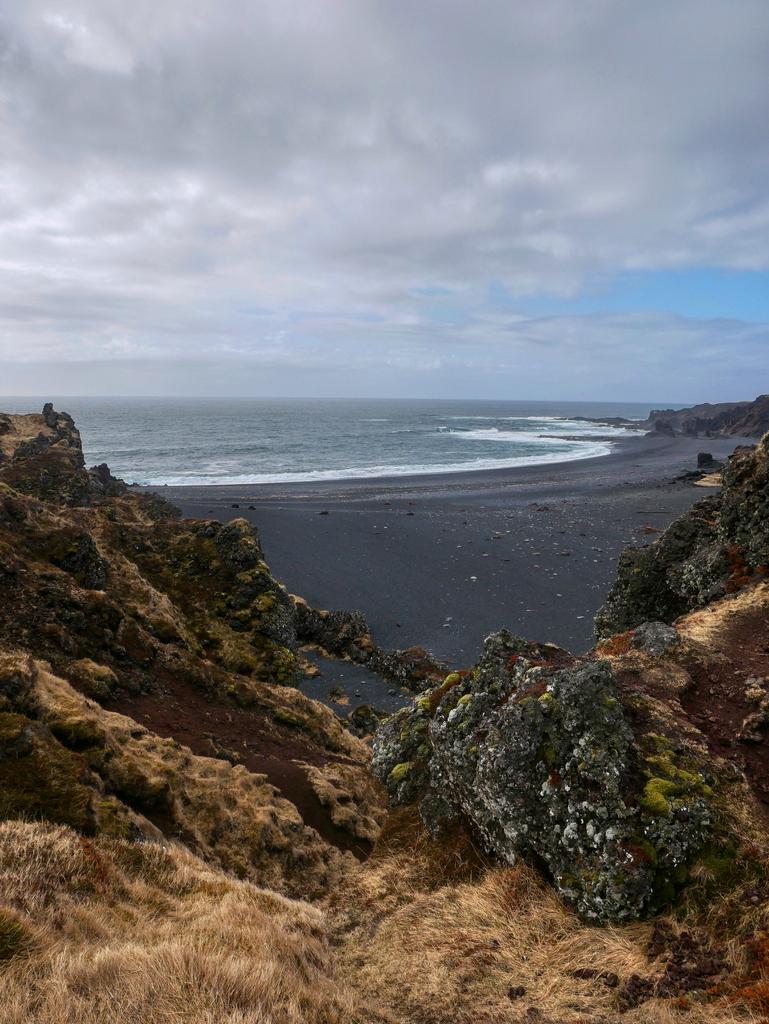 Plage de Djúpalónssandur, Islande, Voyage en van