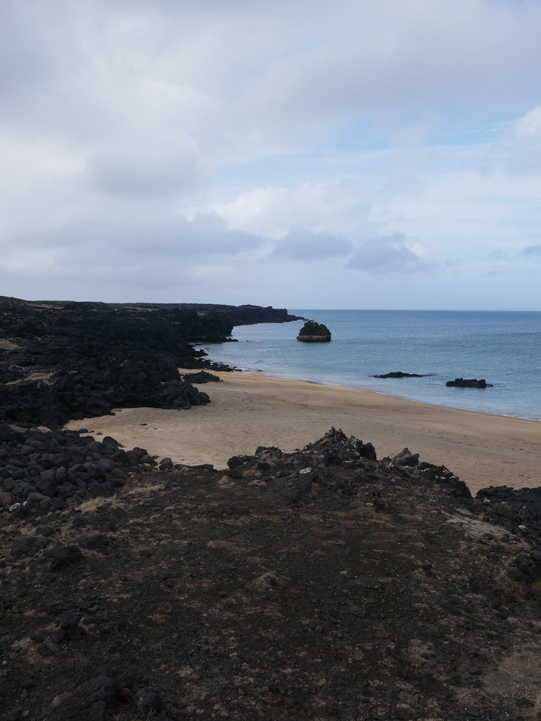 Plage Skardsvik, Islande, Voyage en van