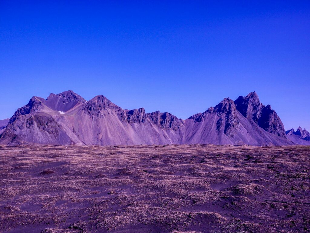 Vestrahorn, Voyage en van