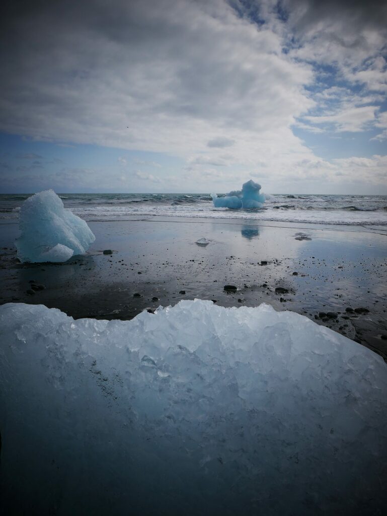 Diamond Beach, Voyage en van