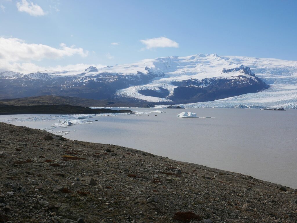 Fjallsárlón, Voyage en van