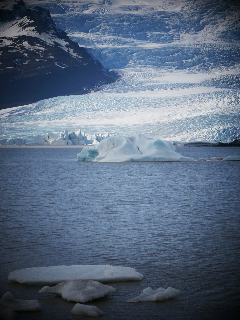 Fjallsárlón, Voyage en van