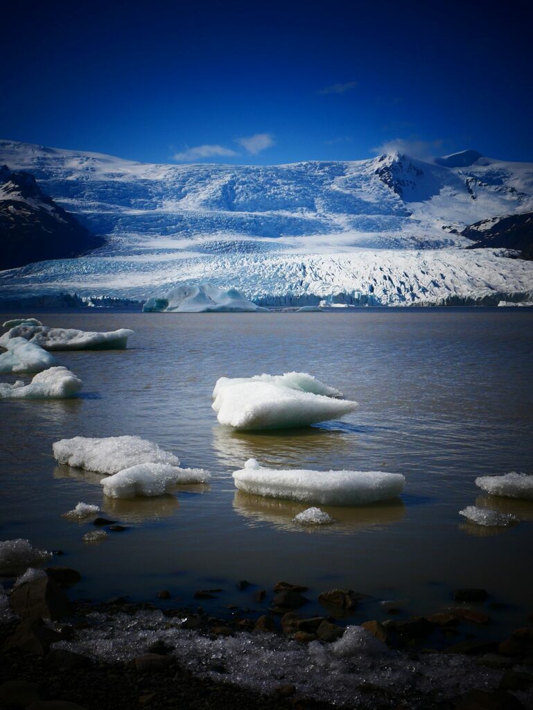 Fjallsárlón, Voyage en van