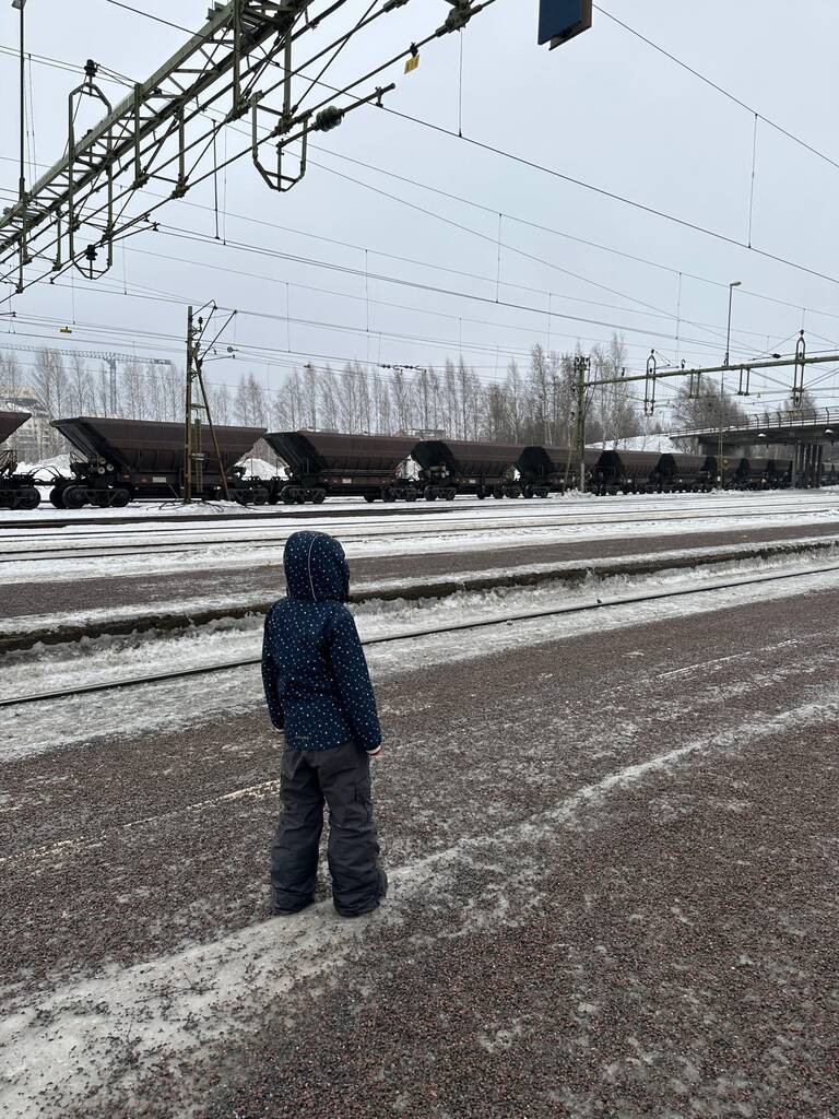 voyager en train avec des enfants