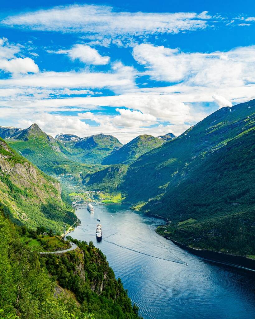 Croisière dans les fjords